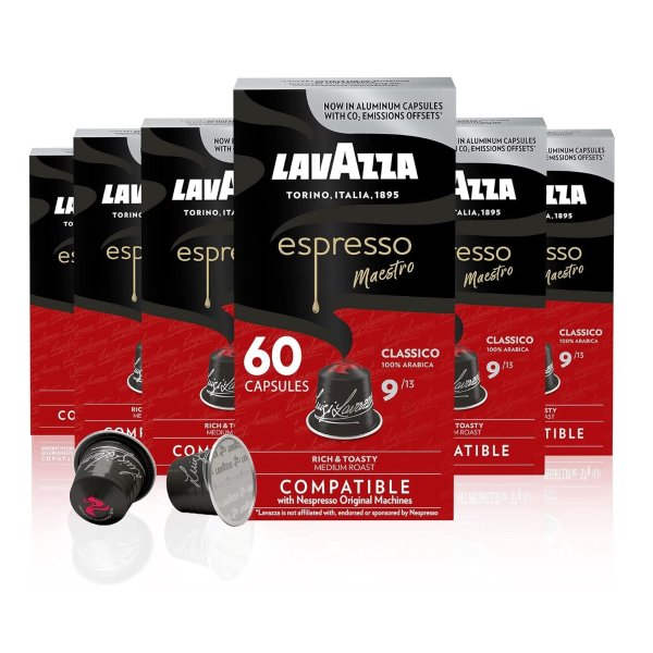 Lavazza Espresso Classico Medium Roast (Pack of 60)
