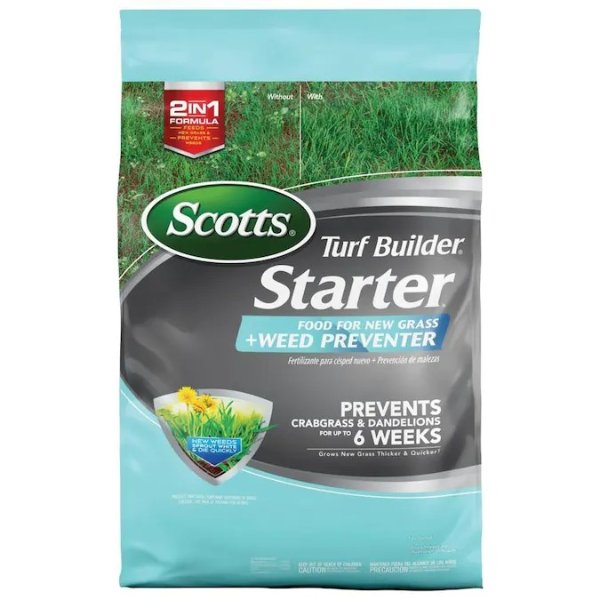 Starter Plus Weed Preventer 21.52-lb 5000-sq ft 除草剂