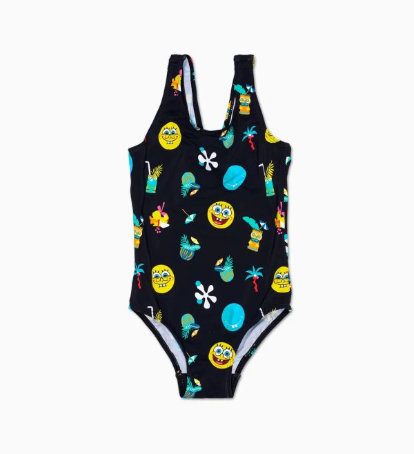 x Sponge Bob: Black Swimsuit for kids