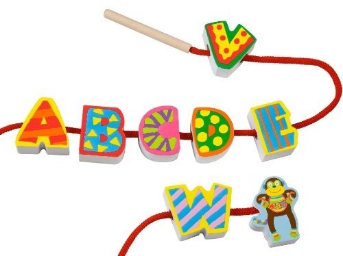 ABC 积木串珠玩具
