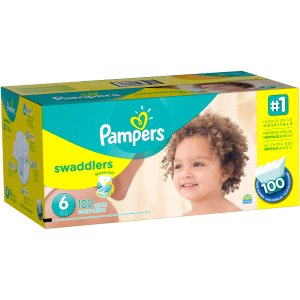 Pampers Swaddlers 6号 婴儿纸尿布 100片