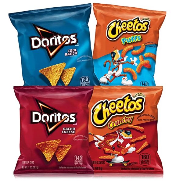 Frito-Lay Doritos & Cheetos Mix (40 Count) Variety Pack