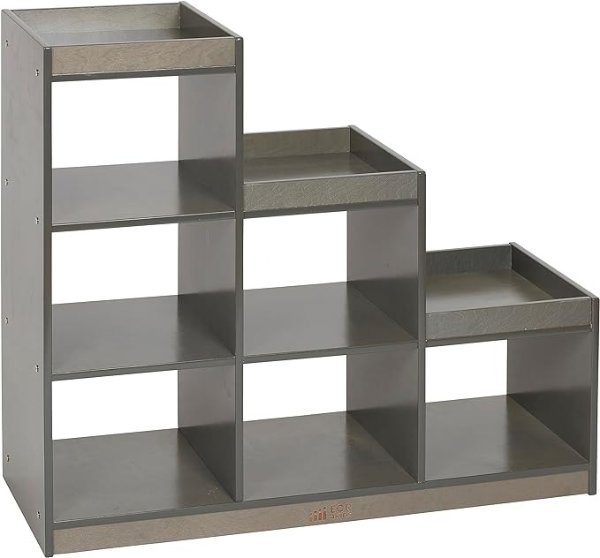 3-2-1 Cube Storage Cabinet, Children's Furniture, Grey Wash