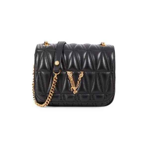 Small Virtus Quilted Crossbody Bag