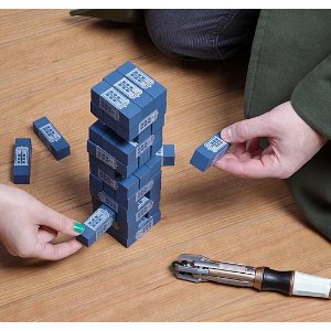 Doctor Who Tardis Tumbling Tower Game - 36 Pieces Included