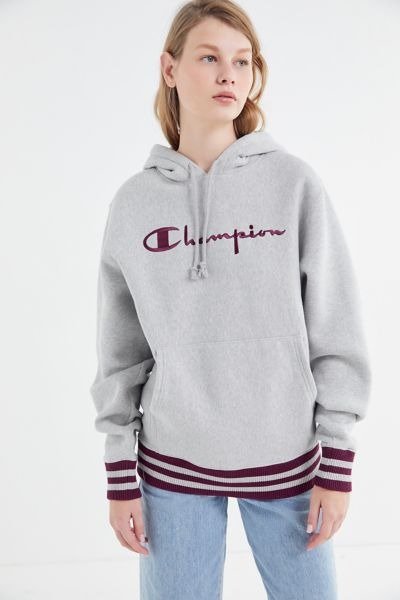 Champion Sports Trim Hoodie Sweatshirt