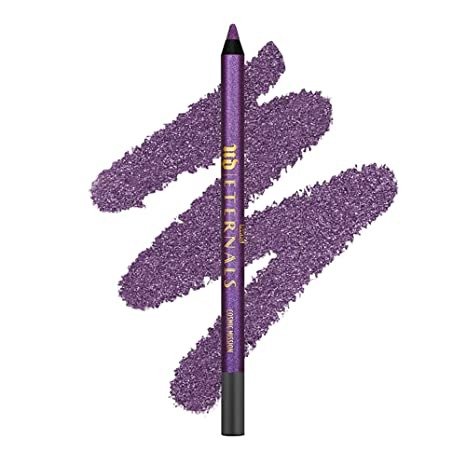| Marvel Studios? Eternals 24/7 Glide-On Eye Pencil, Mission - Smoky Purple with Violet & Fuchsia Micro-Sparkle - Award-Winning, Waterproof Eyeliner - Long-Lasting, Intense Color
