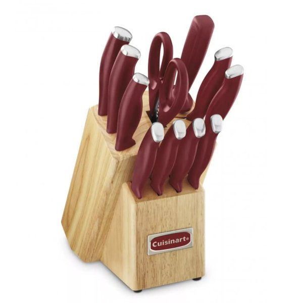 ColorPro Collection 12-Piece Red Stainless Set