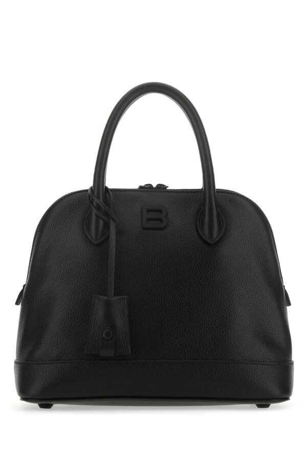 Black leather Ville handbag
