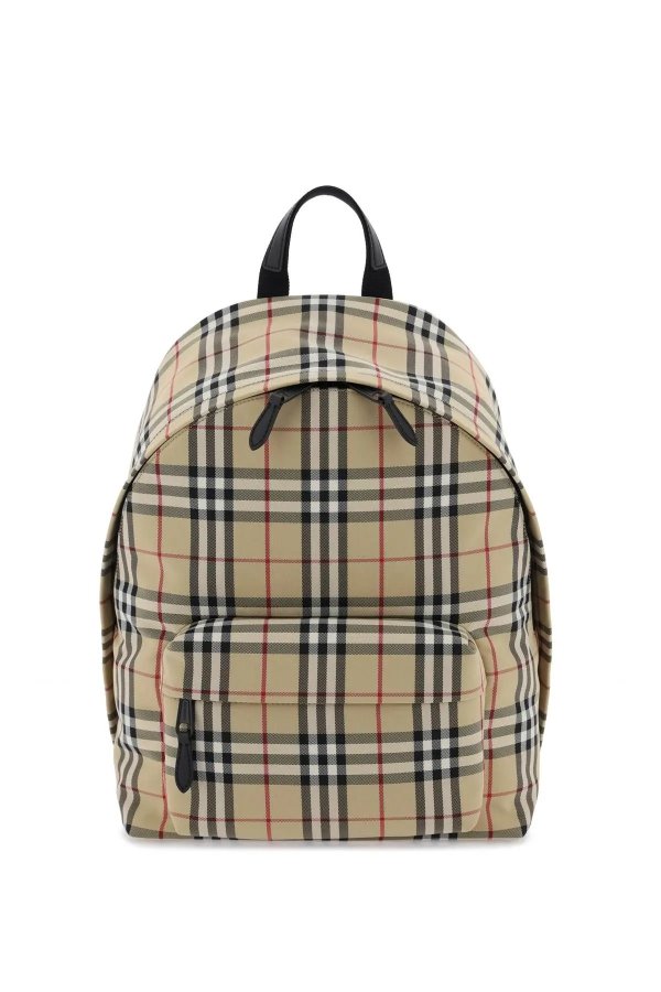 Check backpack Burberry