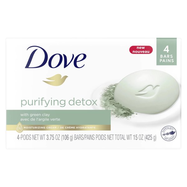 Purifying Detox with Green Clay Beauty Bar, 3.75 Oz Count 4