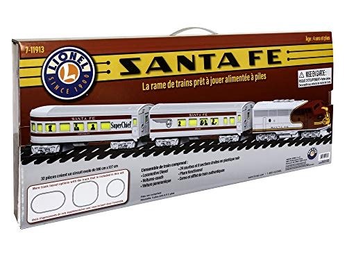 Lionel Santa Fe Diesel Ready to Play Train Set (35 Piece)