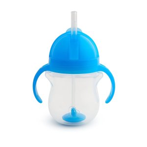 Munchkin 防漏重力球婴儿学饮吸管杯 3色