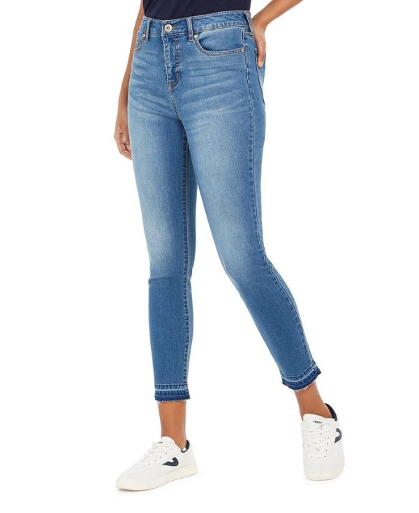 High-Rise Ankle Skinny Jeans, Created for Macy's