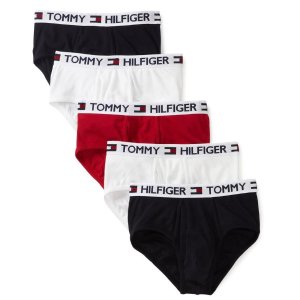 Tommy Hilfiger 男士纯棉三角裤（3色5条装）