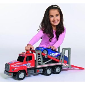 Dickie Toys Air Pump Car Transporter, 22" @ Amazon