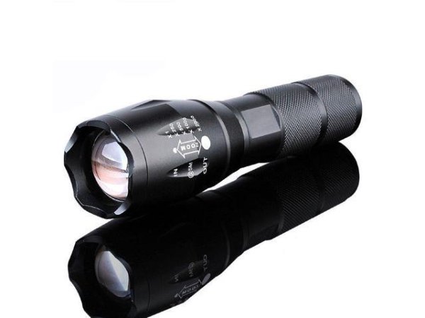 X800 Bright Tactical Flashlight LED Military Zoomable Torch