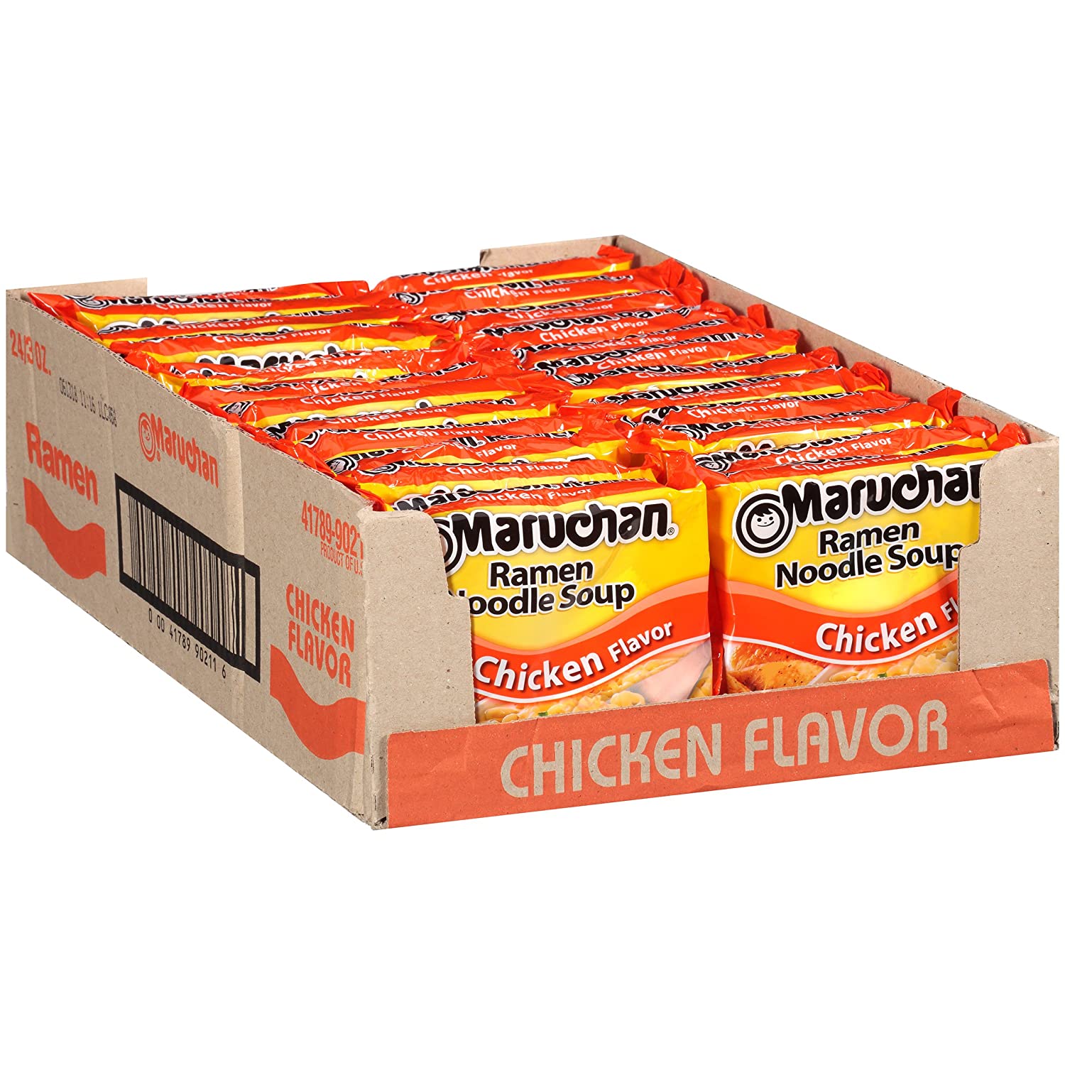 Maruchan Ramen Chicken 方便面，3.0 Oz，24包