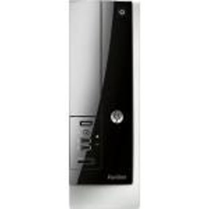 HP - Pavilion Slimline Desktop - AMD E1-Series - 4GB Memory - 500GB Hard Drive - Gray/Black