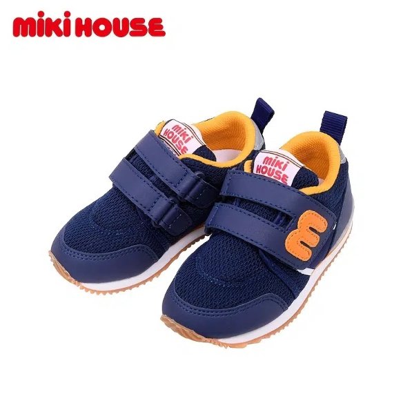 Mikihouse Toddler Baby High Top Sneakers Embroidered Breathable Soft Soles Anti-slip Velcro Shoes For Boys Girls | Discounts For Everyone | Temu