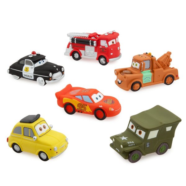 Cars Squeeze Toy Set