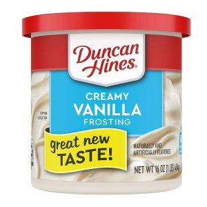 Duncan Hines Creamy Vanilla Frosting, 8 - 16 OZ Cans