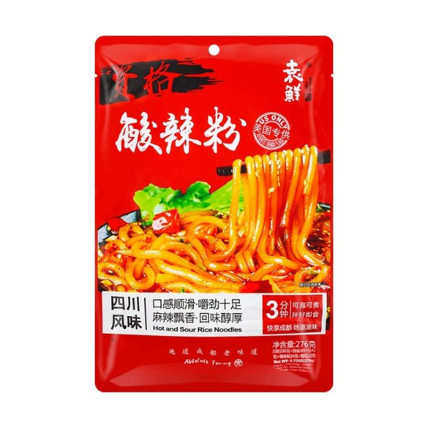 YUANXIAN Sour Spicy Instant Noodle 268g