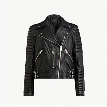 Estella leather biker jacket