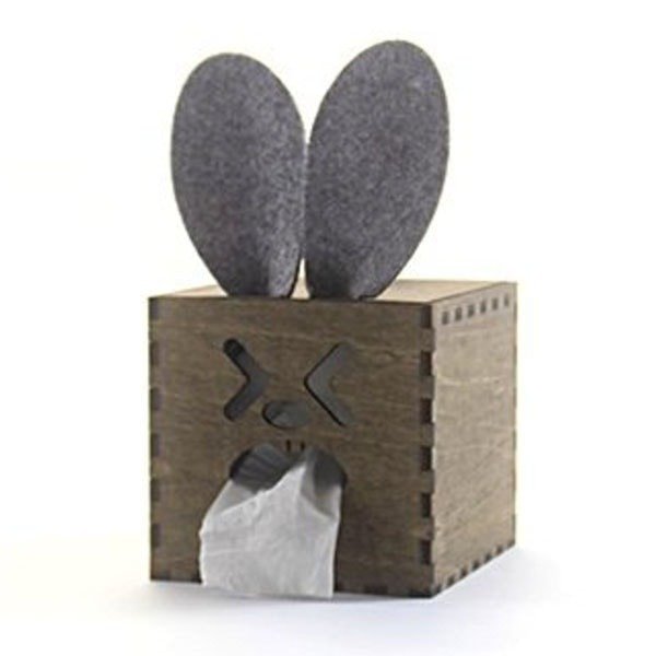 DIY 兔兔纸巾盒