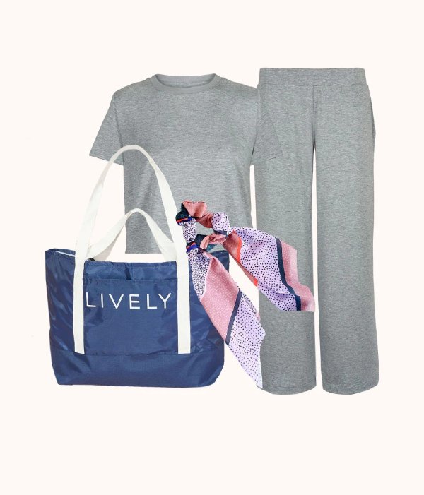The On-the-Go Lounge Kit: Heather Gray