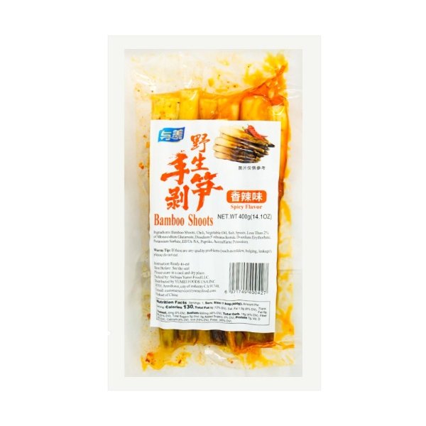 YUMEI Bamboo Shoots (Spicy Flavor) 400g