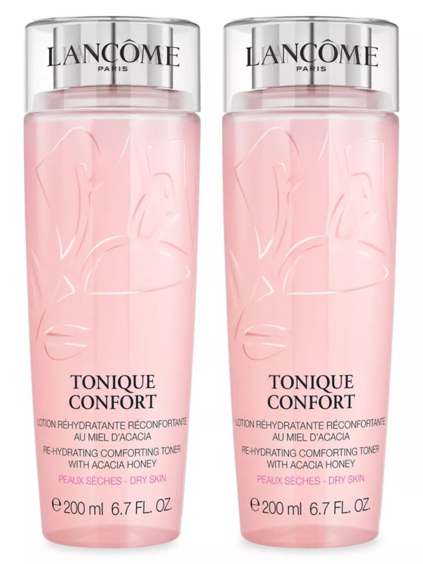 - 2-Piece Tonique Confort Re-hydrating Comforting Toner With Acacia Honey Bundle