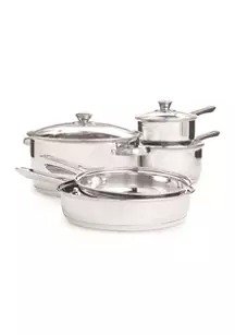 8-Piece Stainless Steel Cookware Set