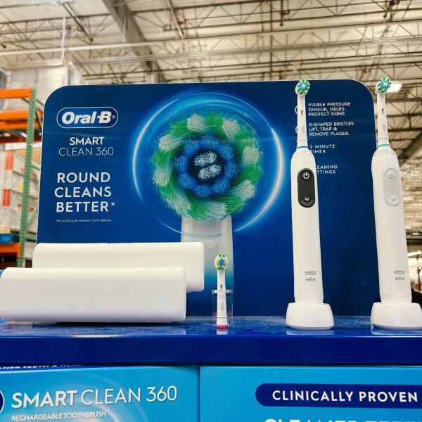 Smart Clean 360 Rechargeable Electric Toothbrush, 2-pack