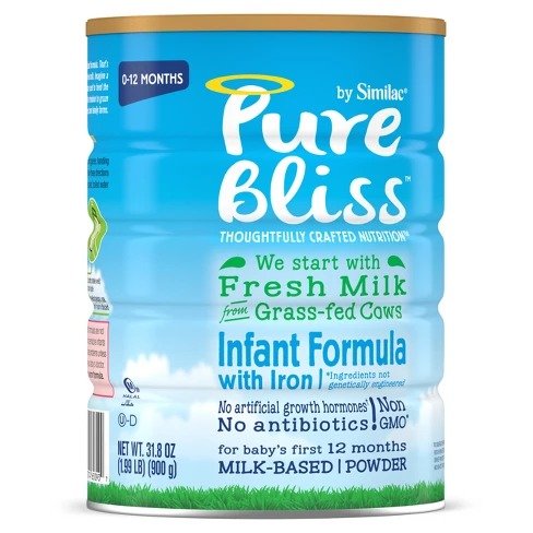 Pure Bliss 婴儿配方奶粉 31.8oz