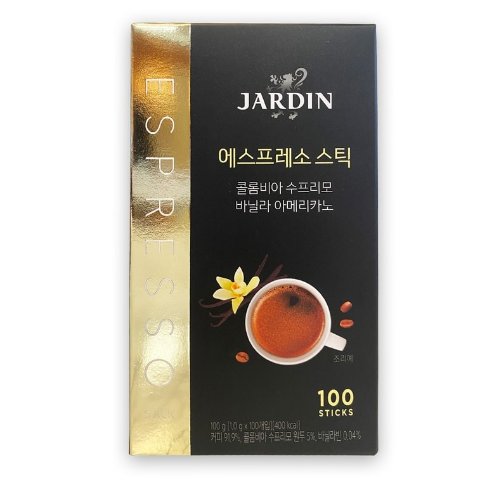 JARDIN 即溶美式咖啡 哥伦比亚SUPREMO 香草风味 100入