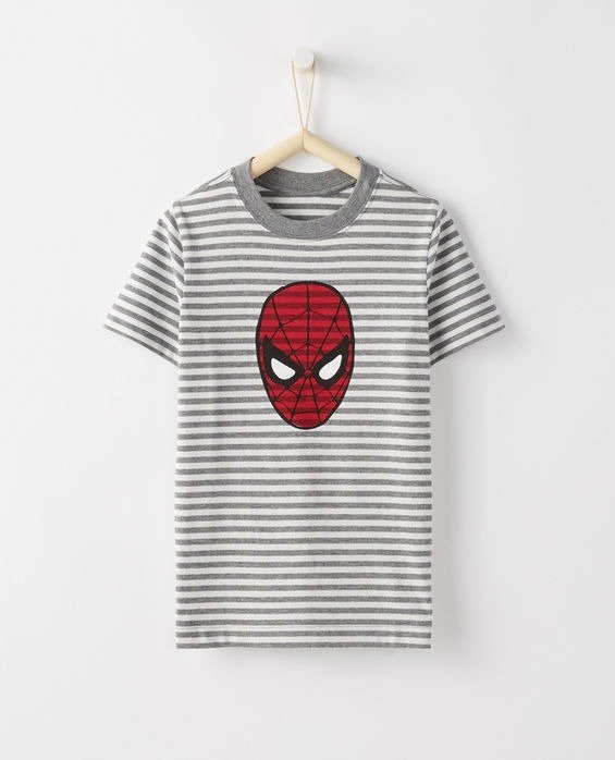 Marvel Spider-Man Sueded Jersey Art Tee