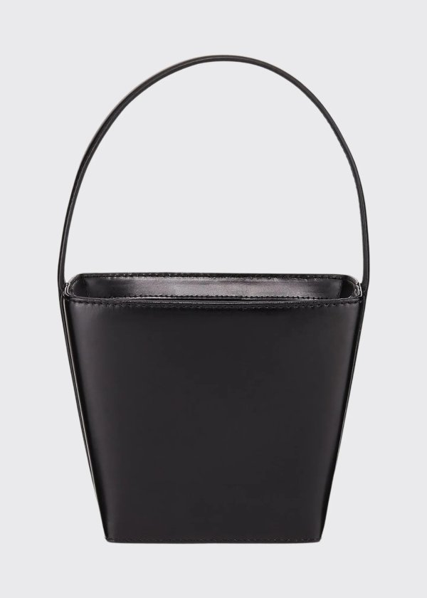 Edie Leather Bucket Bag