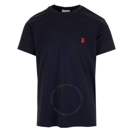 Men's Navy Embroidered Logo T-shirt