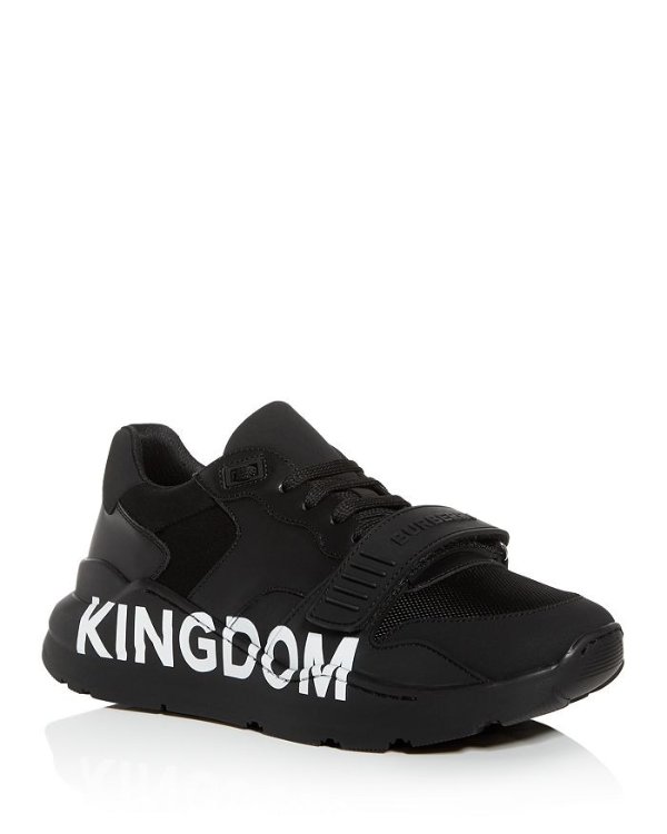Men's Ramsey Kingdom Leather Low-Top Sneakers