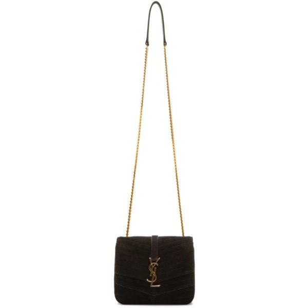- Black Small Sulpice Double Flap Bag