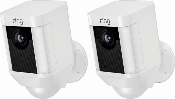 Ring 高清无线摄像头 2只装 支持Alexa 对讲 警报