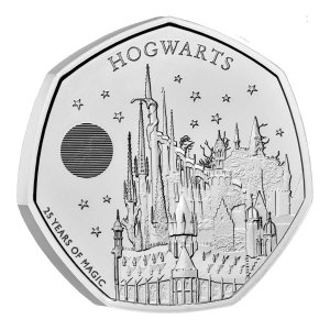 霍格沃茨城堡 2023 UK 50p 纪念币