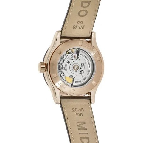 Multifort Brown Dial Brown Leather Strap Unisex Watch