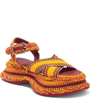 Meril Woven Platform Sandal (Women)