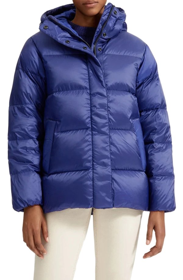Re:Down® Puffy Puff Water Resistant Hooded Jacket