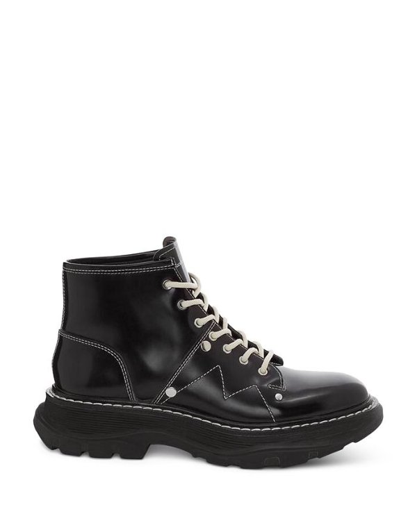 Men's Leather Tread Boots