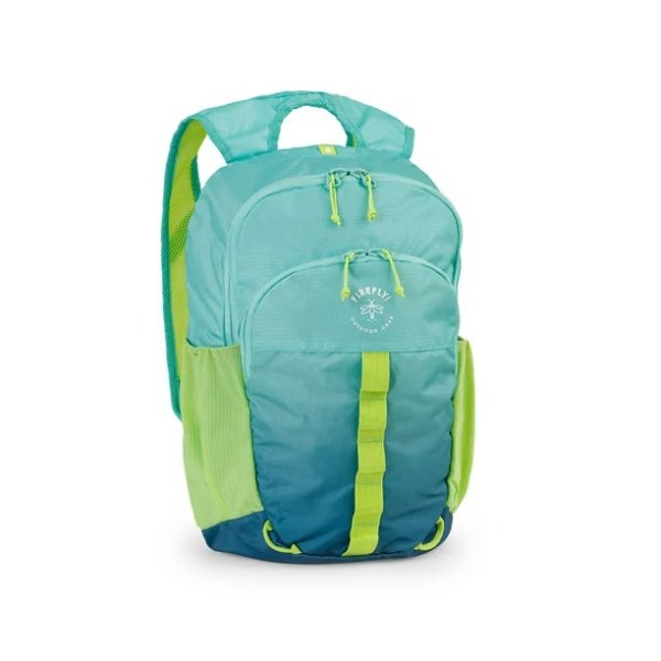 ! Outdoor Gear Youth Outdoor Camping Backpack - Blue/Green, Unisex, Ages 9-12 (13 Liter)