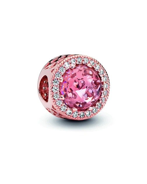 Pandora Timeless 14K Rose Gold Plated Gemstone Charm