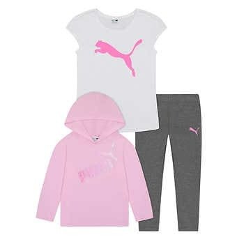 Youth 3-piece Set, Pink